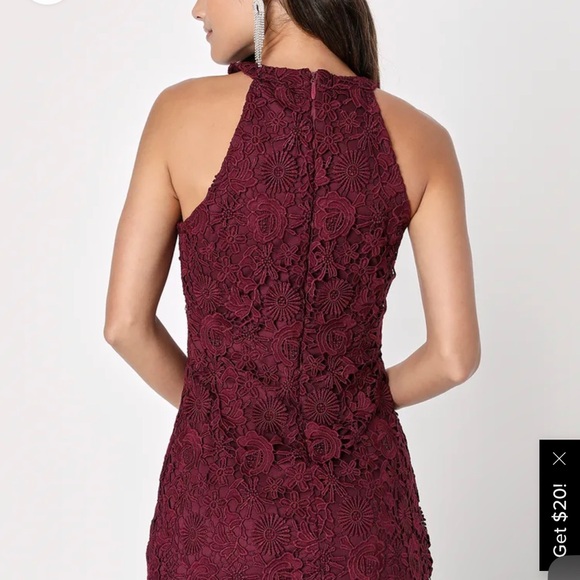 Lulus Halter Dress - small - Picture 2 of 4